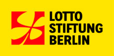 Logo Lottostifung Berlin mit schwarzer Schrift auf gelbem Hingtergund