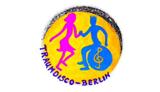 gemaltes Logo der Traumdisco Berlin
