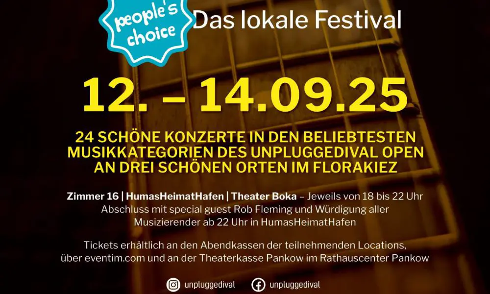 Ankündigung vom Festival